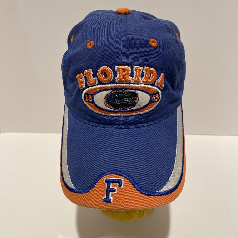 Vintage Florida‎ Gators Strapback Hat Y2K Embroided Used Homecoming Collection